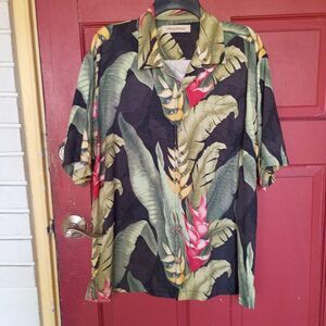 Tommy Bahama Men's 100% Silk Shirt